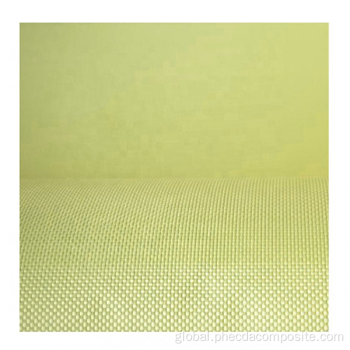 1000d Aramid Fabric Yellow 1000D plain woven aramid fiber fabric Factory